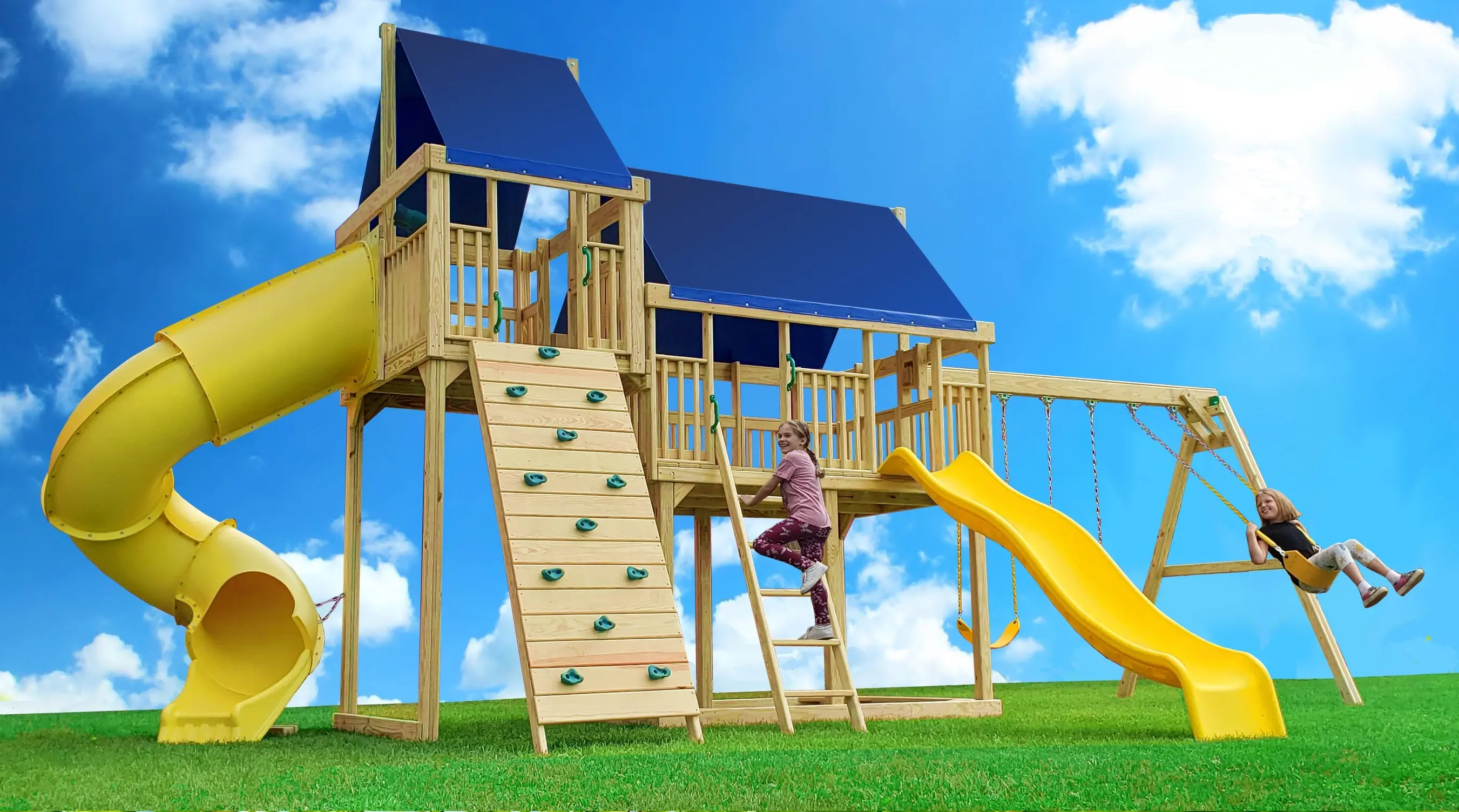 A-Frame Swing Set